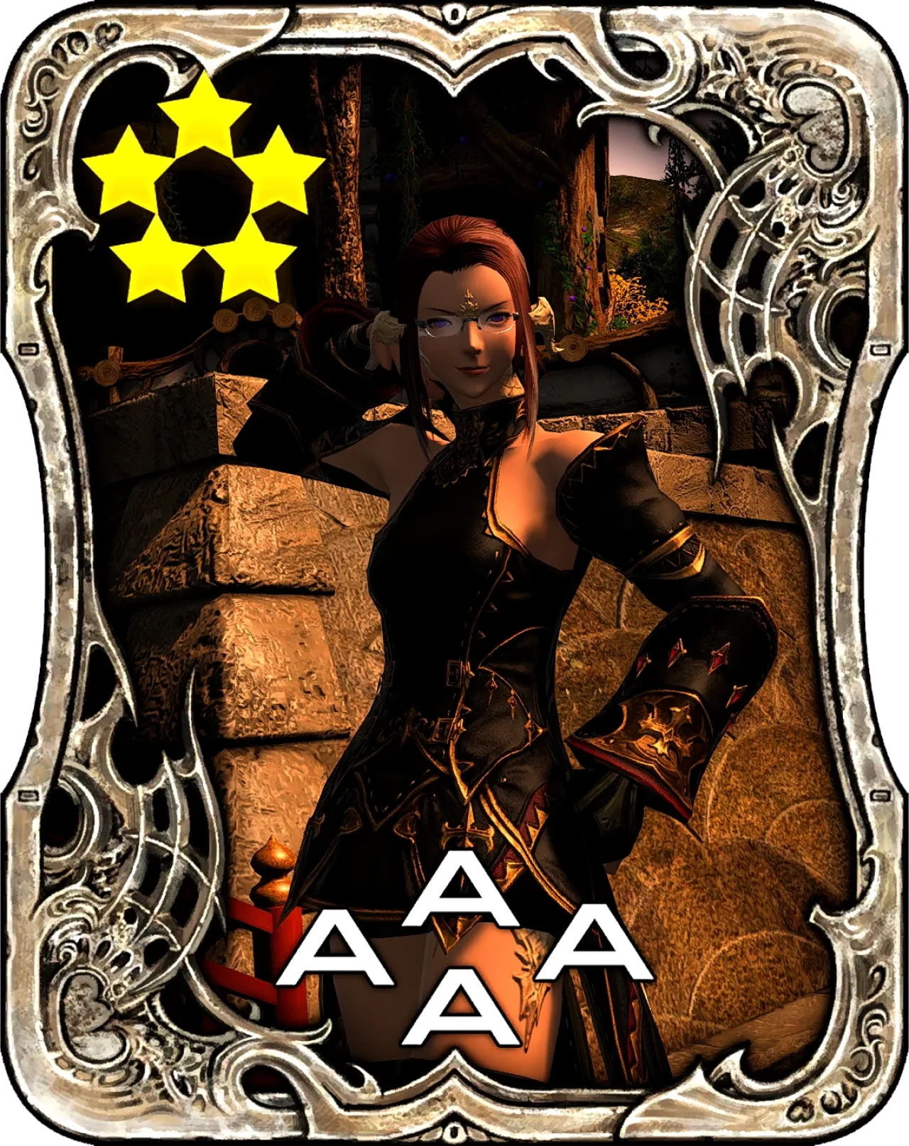 Ich bin jetzt eine Triple Triad Karte!