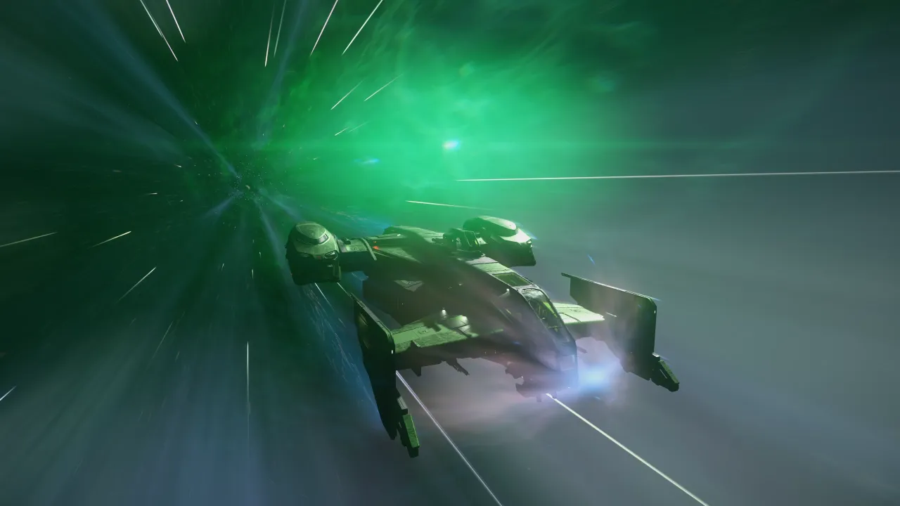 Banu Defender und Cutlass Black im selben Quantumtunnel.